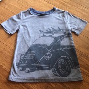 Boys Small 4/5 Fabkids Tee Surf It VW Bug